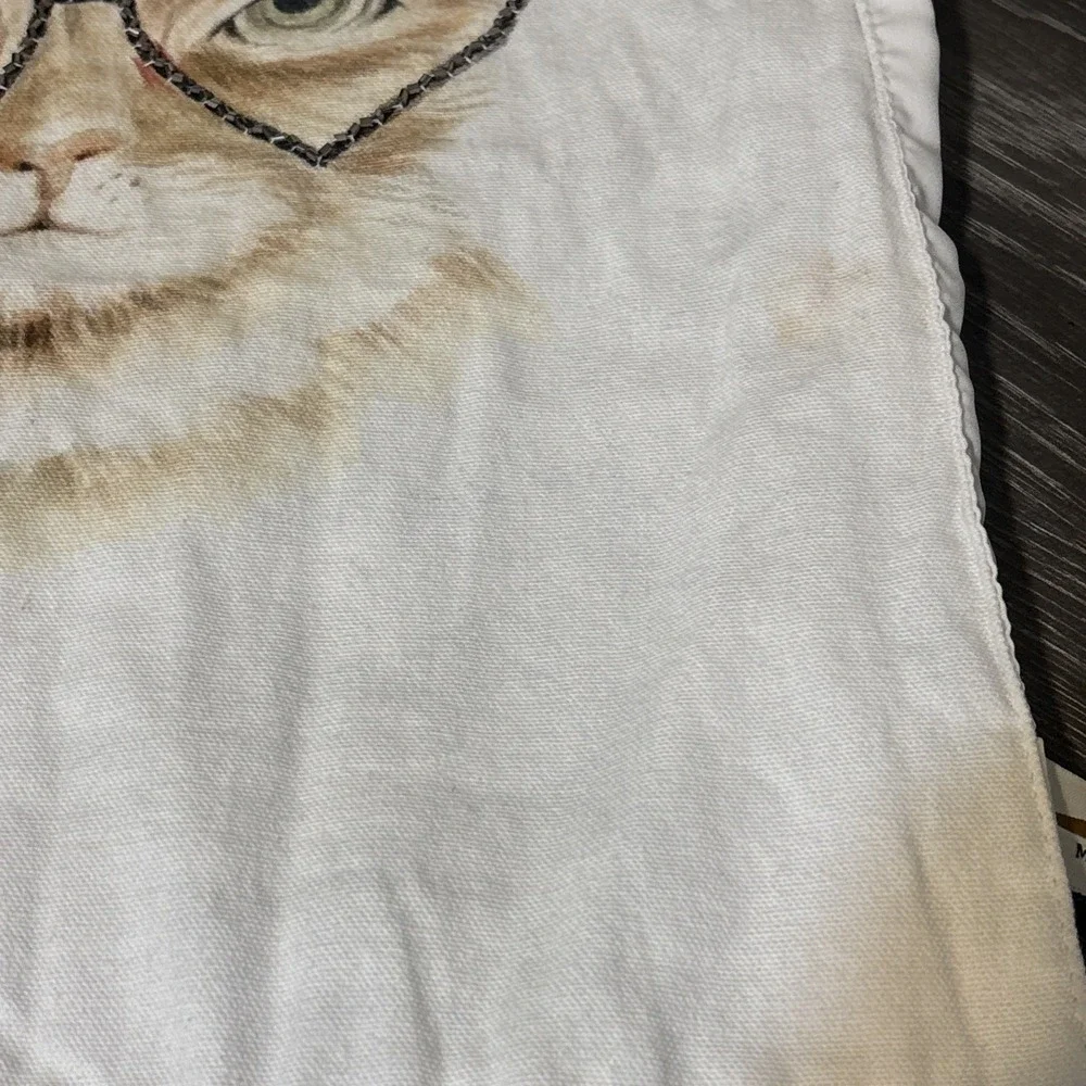 Domain Cat Table Runner‎ Retro Whimsical  5 1/2 Ft